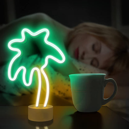 Palm Tree Neon LED Night Light Lamp