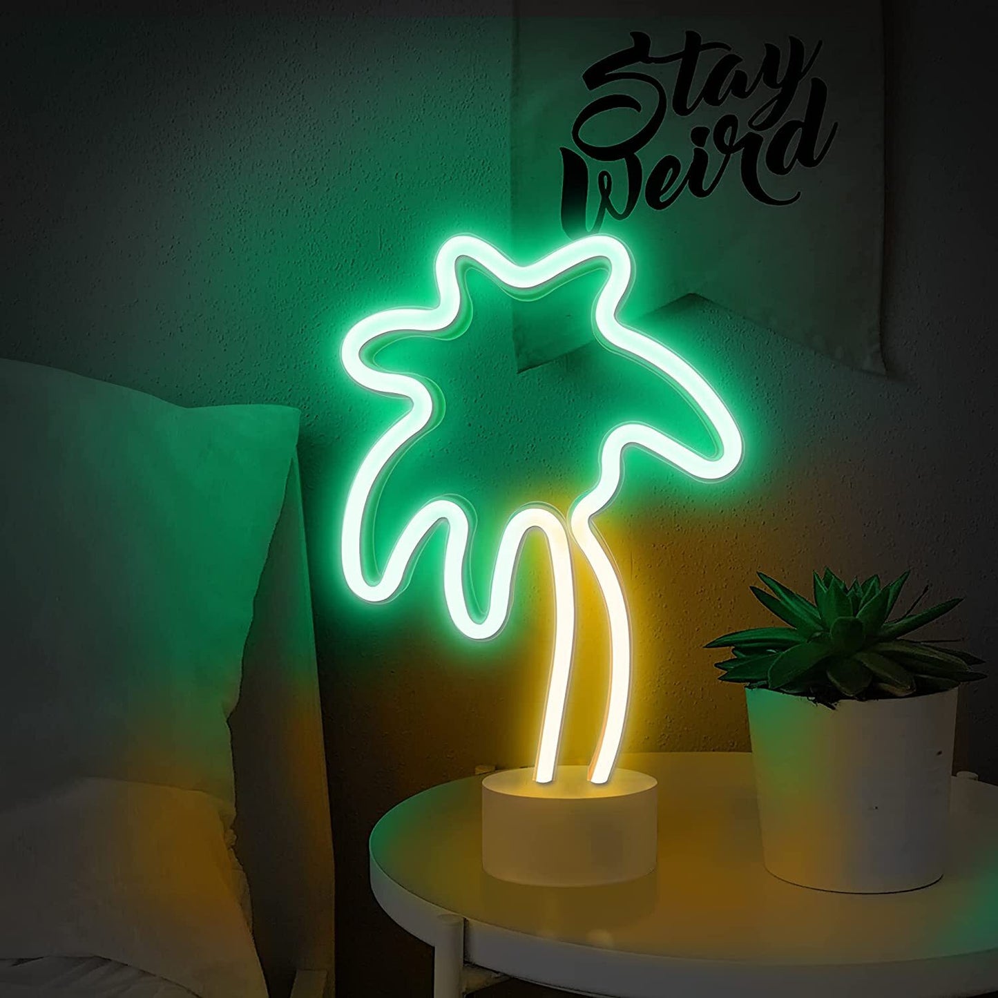 Palm Tree Neon LED Night Light Lamp