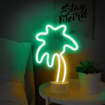 Palm Tree Neon LED Night Light Lamp