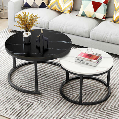 Synergy 2 In 1 Designer Nesting Coffee Tables