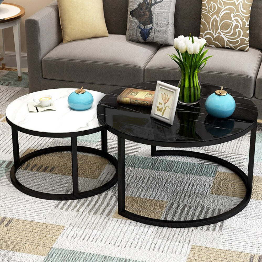 Synergy 2 In 1 Designer Nesting Coffee Tables