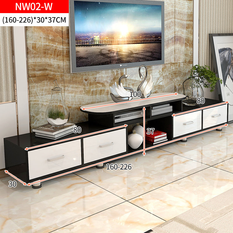 Luxury High Gloss Adjustable Cabinet Sleek Modern Storage Solution