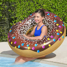 Bestway Inflatable Donut Pool Float Fun 107cm Swim Ring Tube