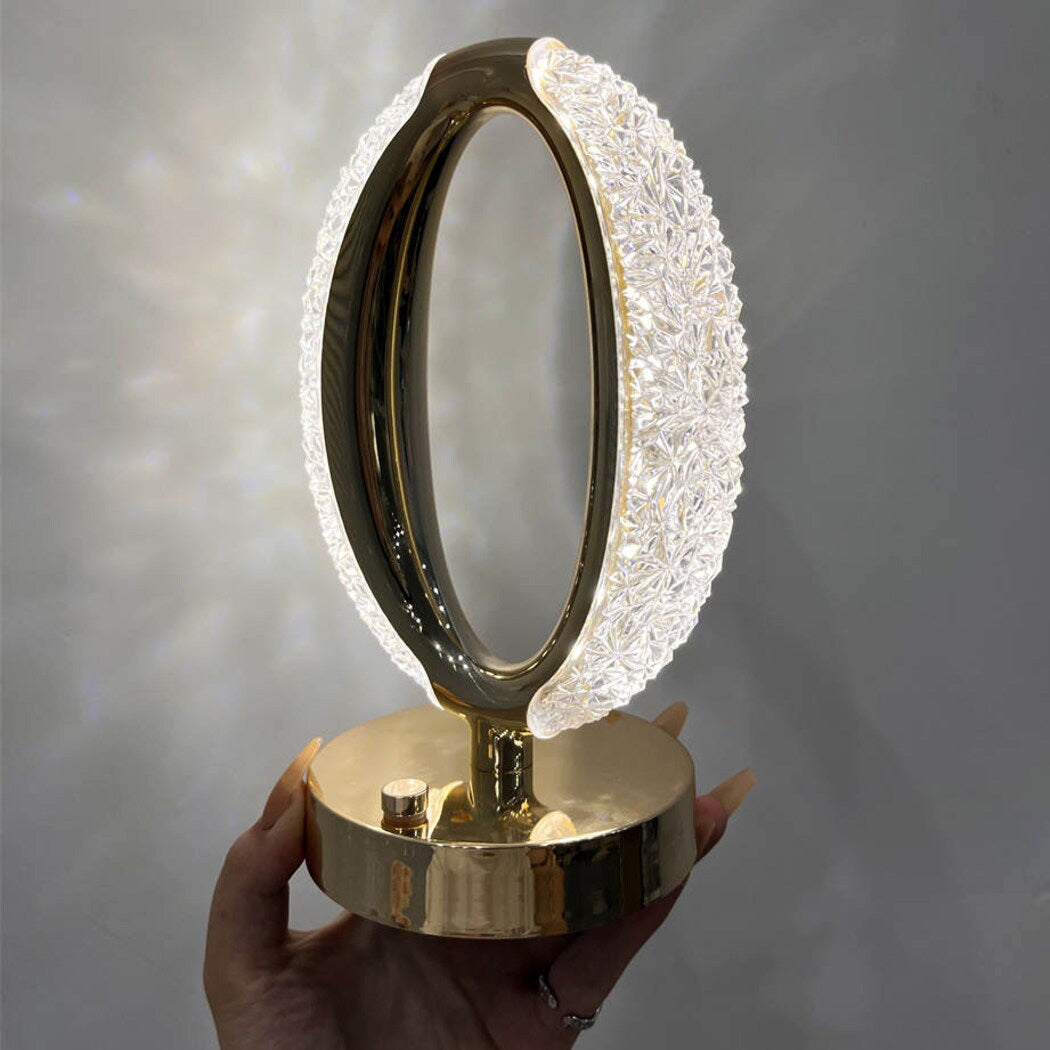 Luxury Crystal Designer LED Table Lamp Night Light