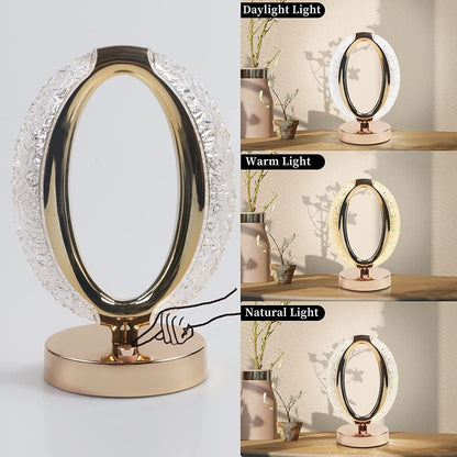 Luxury Crystal Designer LED Table Lamp Night Light