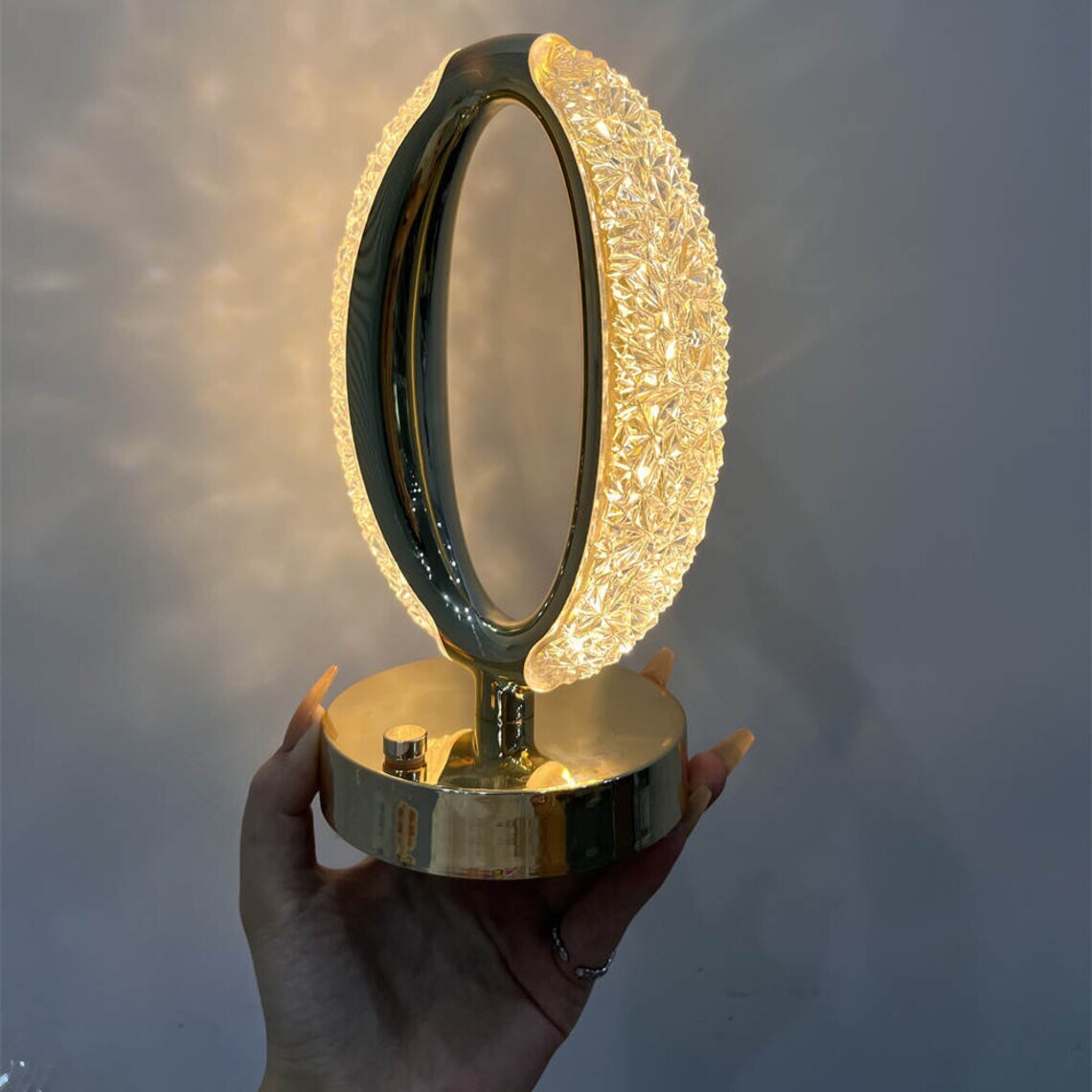 Luxury Crystal Designer LED Table Lamp Night Light