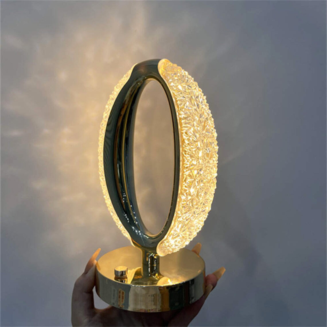 Luxury Crystal Designer LED Table Lamp Night Light