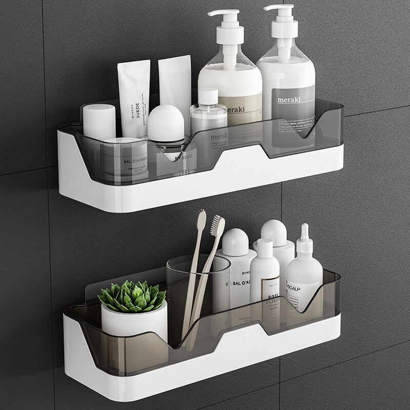 Space-Saving Waterproof Bathroom Storage Shelf Home Organizer Bath Rack Shower Wall Holder