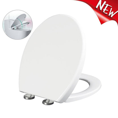 Soft Close Quick Release Toilet Seat & Lid - Oval