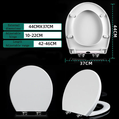 Soft Close Quick Release Toilet Seat & Lid - Oval