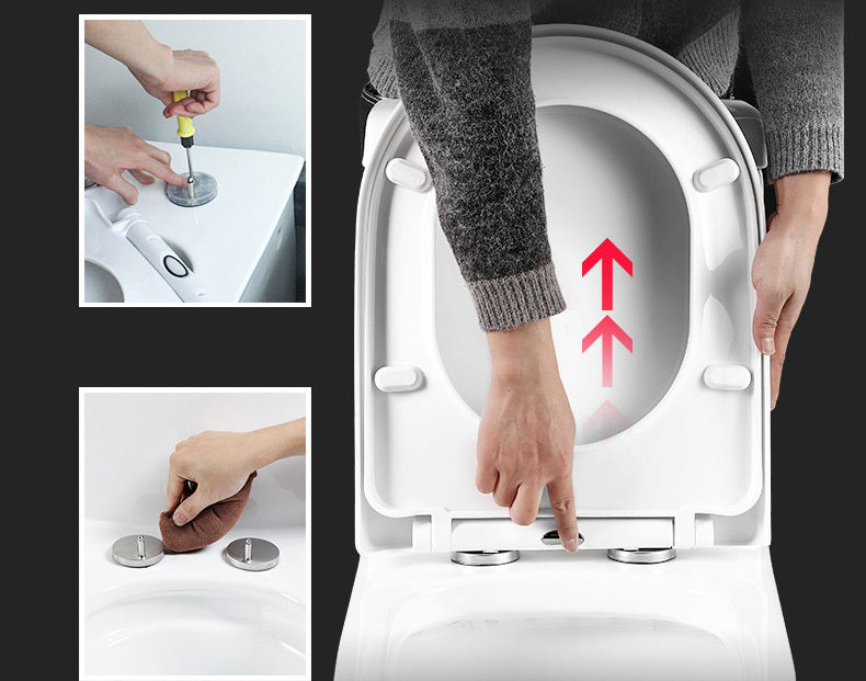 Soft Close Quick Release Toilet Seat & Lid - Oval