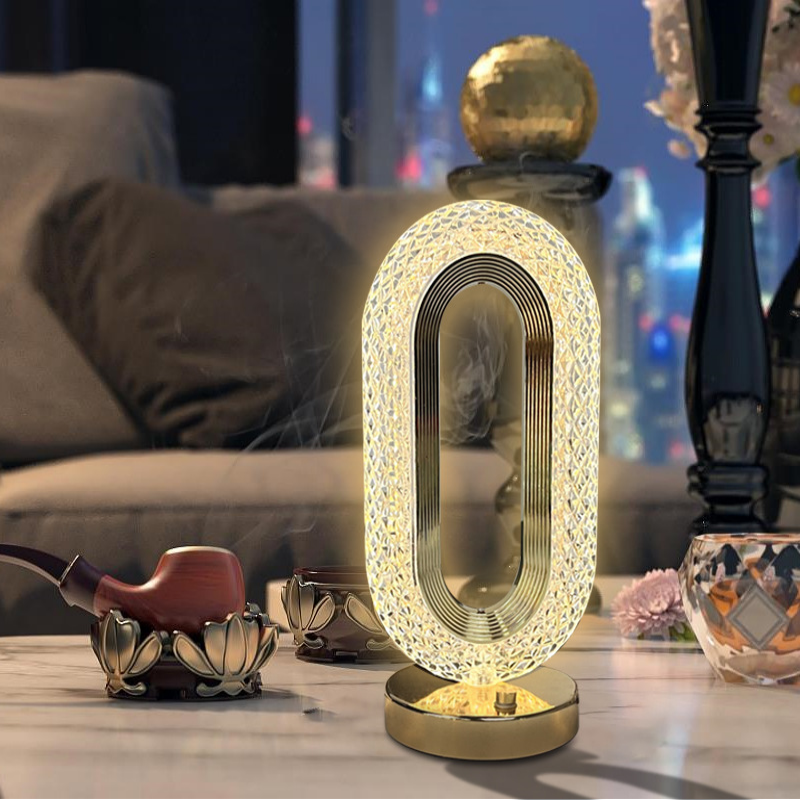 Luxury Crystal Designer LED Table Lamp Night Light