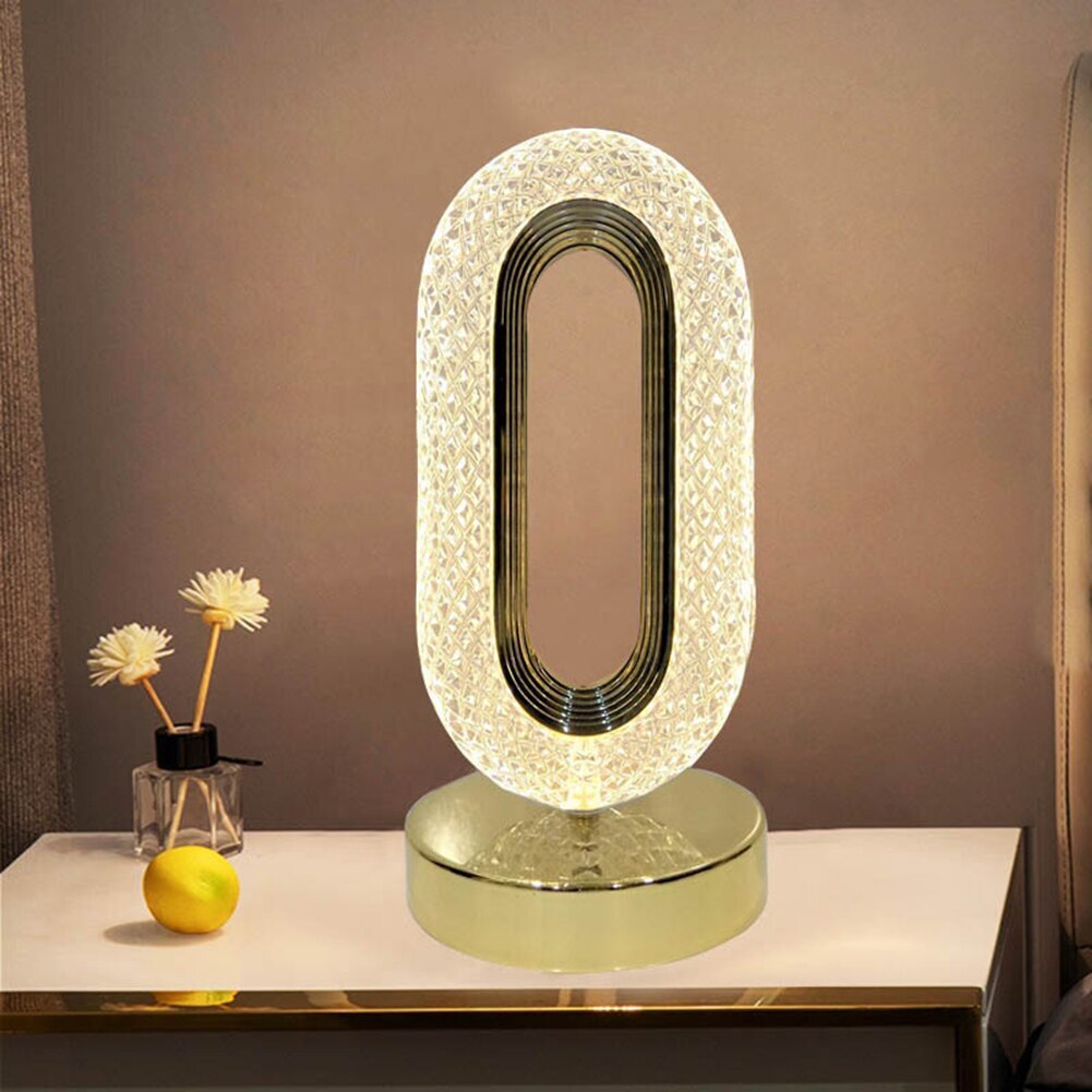 Luxury Crystal Designer LED Table Lamp Night Light