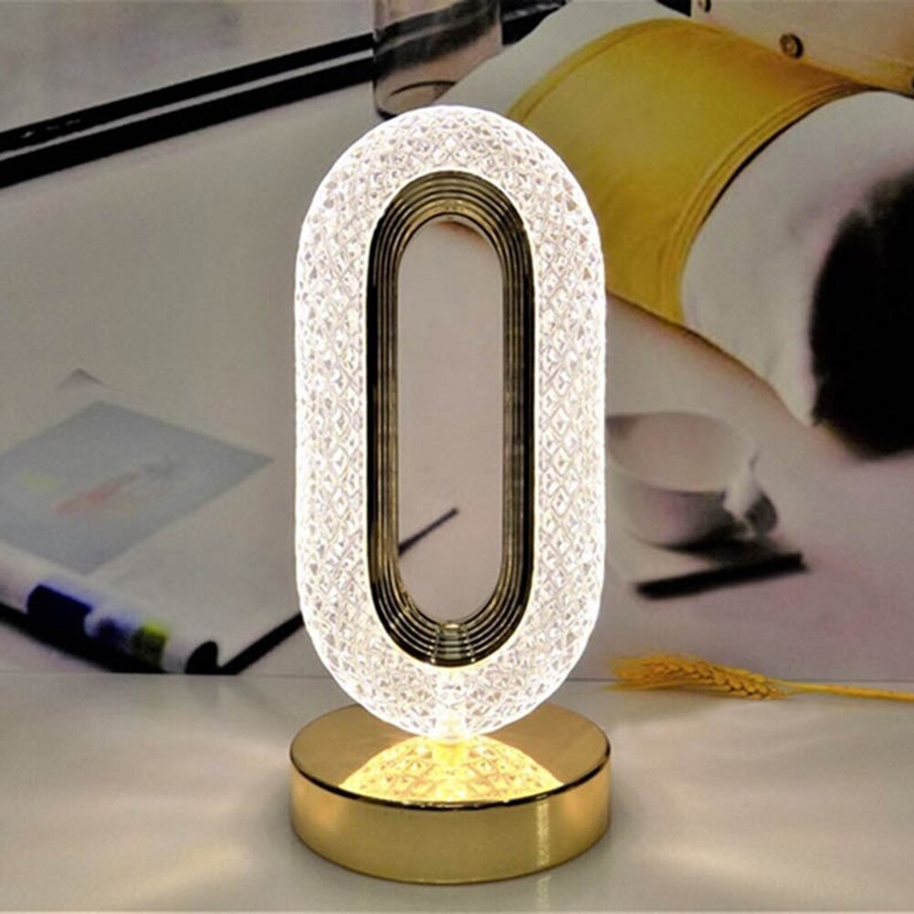 Luxury Crystal Designer LED Table Lamp Night Light