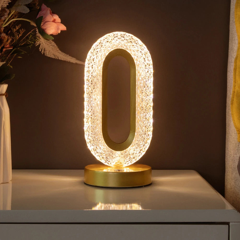 Luxury Crystal Designer LED Table Lamp Night Light