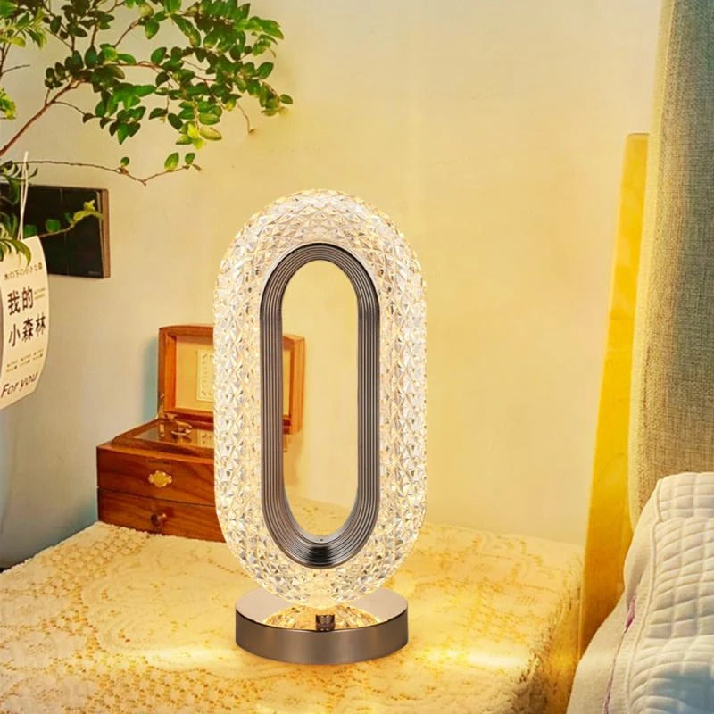 Luxury Crystal Designer LED Table Lamp Night Light