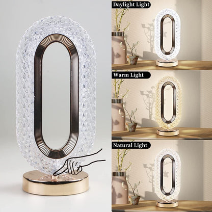 Luxury Crystal Designer LED Table Lamp Night Light