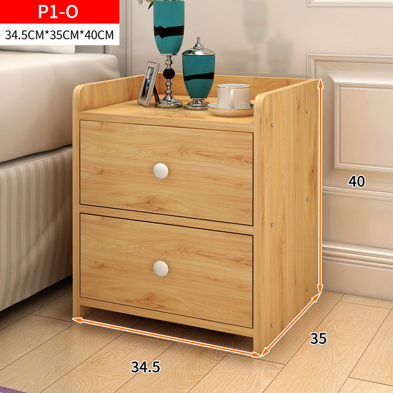 Varossa Classic Bedside Table / Chest of Drawers (Natural Oak)