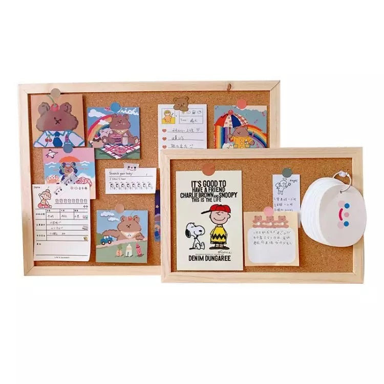 Pinboard Message Bulletin Notice Memo Board Corkboard (20 x 30cm)