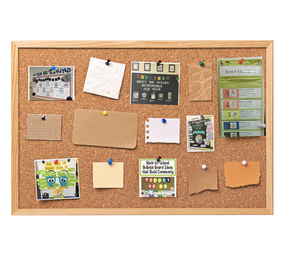 Pinboard Message Bulletin Notice Memo Board Corkboard (30 x 40cm)