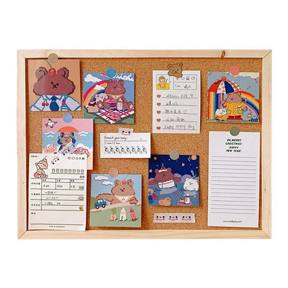 Pinboard Message Bulletin Notice Memo Board Corkboard (30 x 40cm)