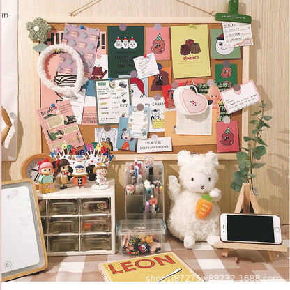 60cm Pinboard Message Bulletin Notice Memo Board Corkboard (40 x 60cm)