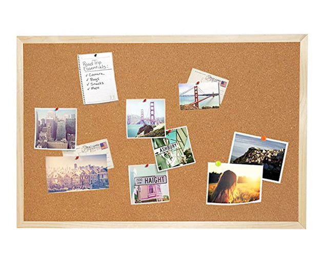 60cm Pinboard Message Bulletin Notice Memo Board Corkboard (40 x 60cm)