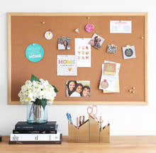 Large Pinboard Message Bulletin Notice Memo Board Corkboard (60 x 90cm)