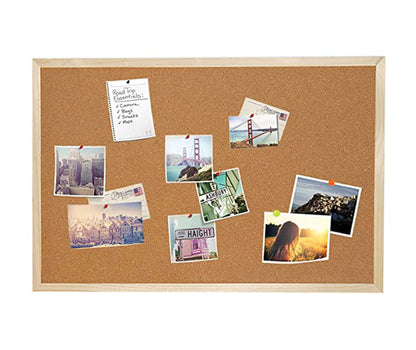 Large Pinboard Message Bulletin Notice Memo Board Corkboard (60 x 90cm)