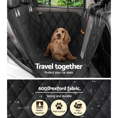 Deluxe Pet Car SUV Seat Cover Dog Waterproof Protector Dog Hammock Travel Mat