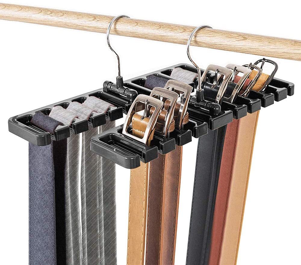 10 Belt Rack Holder Storage Hanger Closest Organiser