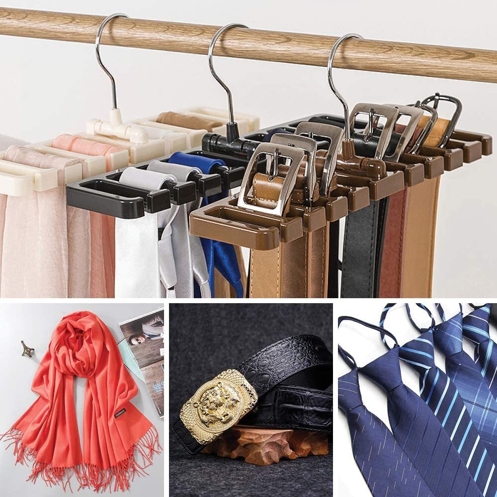 10 Belt Rack Holder Storage Hanger Closest Organiser