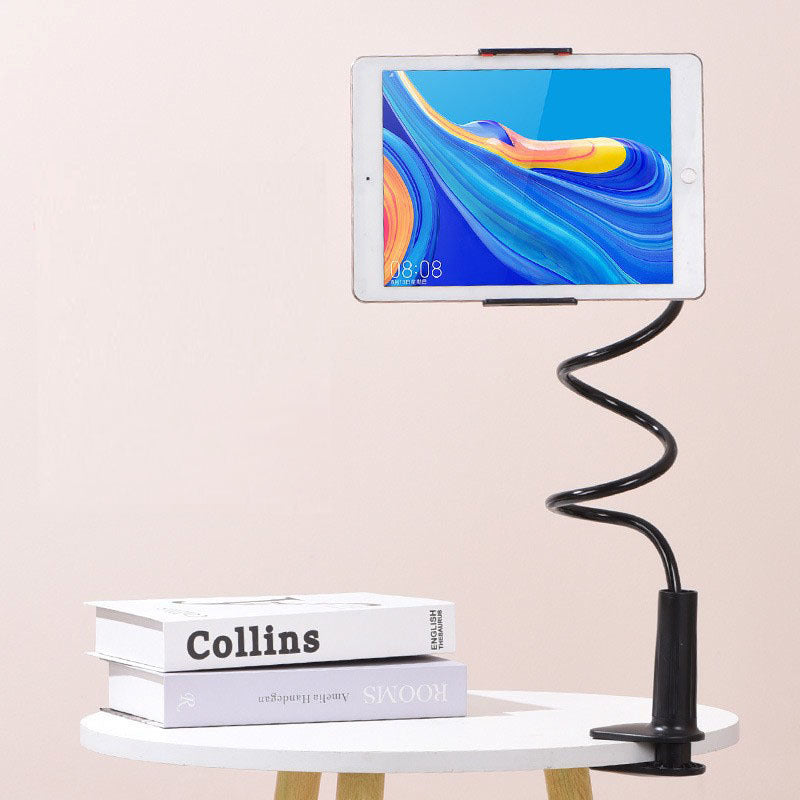 100cm Universal 360 Flexi Clip Tablet Phone Holder Bed Desk Mount iPad Kindle Mobile Lazy Stand - Black