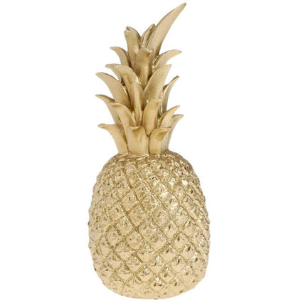 Luxury Gold Pineapple Sculpture Desktop Ornament Decor