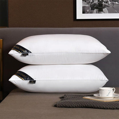 Luxury Hotel Standard Size High Profile Pillow (White)