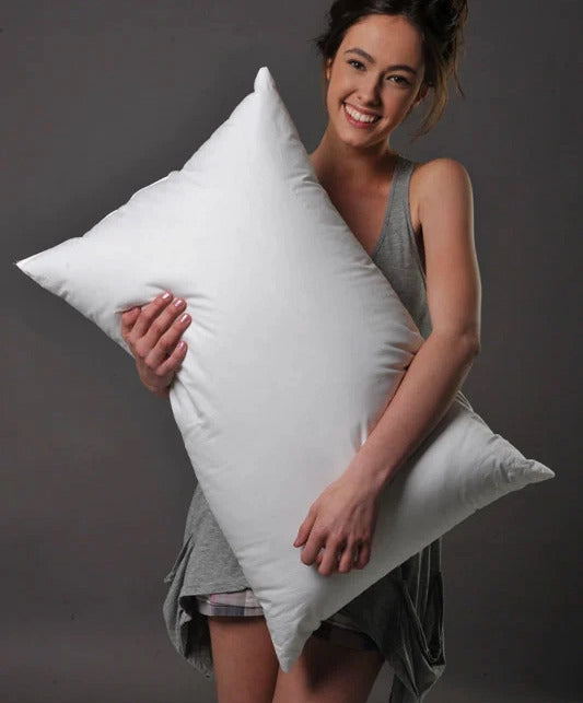 Luxury Hotel Standard Size High Profile Pillow (White)