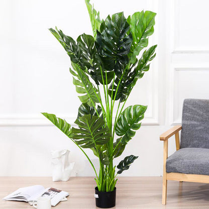 2 X 150cm Large Artificial Monstera Plant Philodendron Tree In Pot