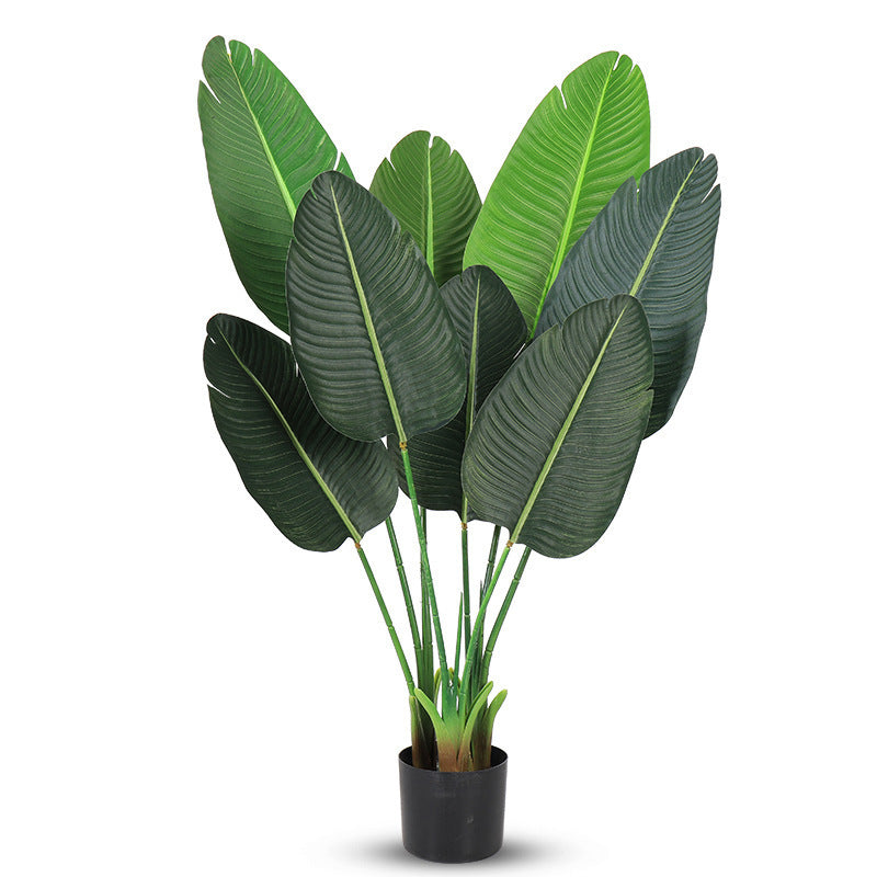 2 X 120cm Bird of Paradise Artificial Potted Plant Tree In Pot