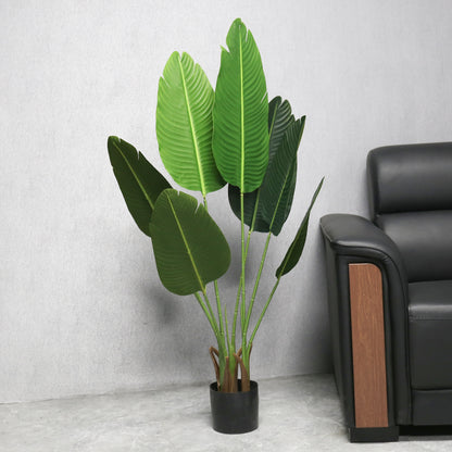 2 X 120cm Bird of Paradise Artificial Potted Plant Tree In Pot