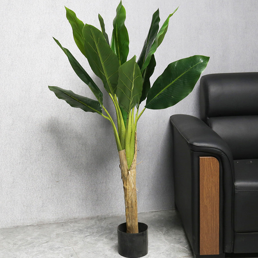 2 X 120cm Banana Tree Artificial Potted Plant In Pot