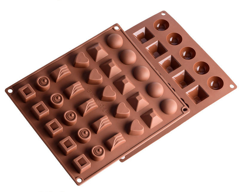 30 Grids Multishape Multifunction Baking Molds Cake Cookie Chocolate Candy Mould