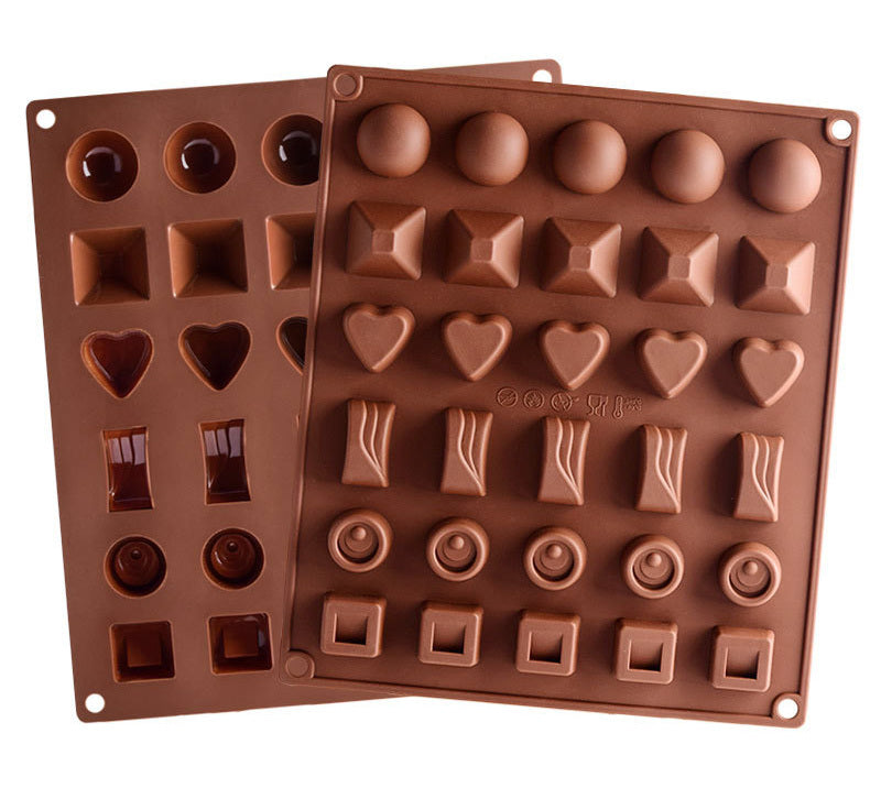 30 Grids Multishape Multifunction Baking Molds Cake Cookie Chocolate Candy Mould