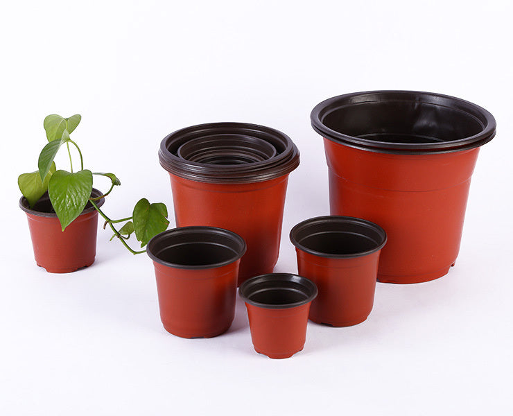 100 X Plant Flower Garden Pots Nursery Seedlings Pot Growing Container (120mm)