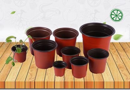 100 X Plant Flower Garden Pots Nursery Seedlings Pot Growing Container (120mm)