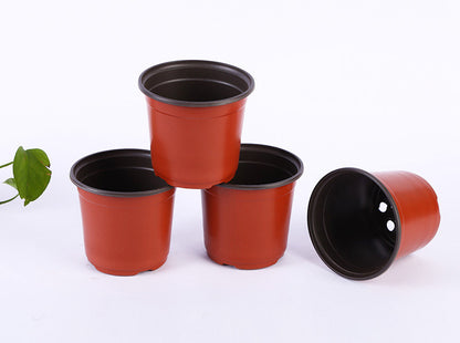 100 X Plant Flower Garden Pots Nursery Seedlings Pot Growing Container (120mm)