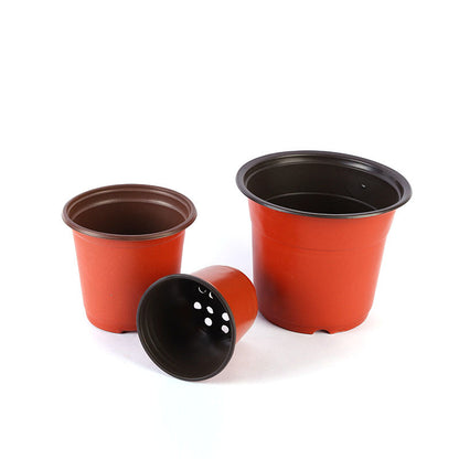 100 X Plant Flower Garden Pots Nursery Seedlings Pot Growing Container (210mm)