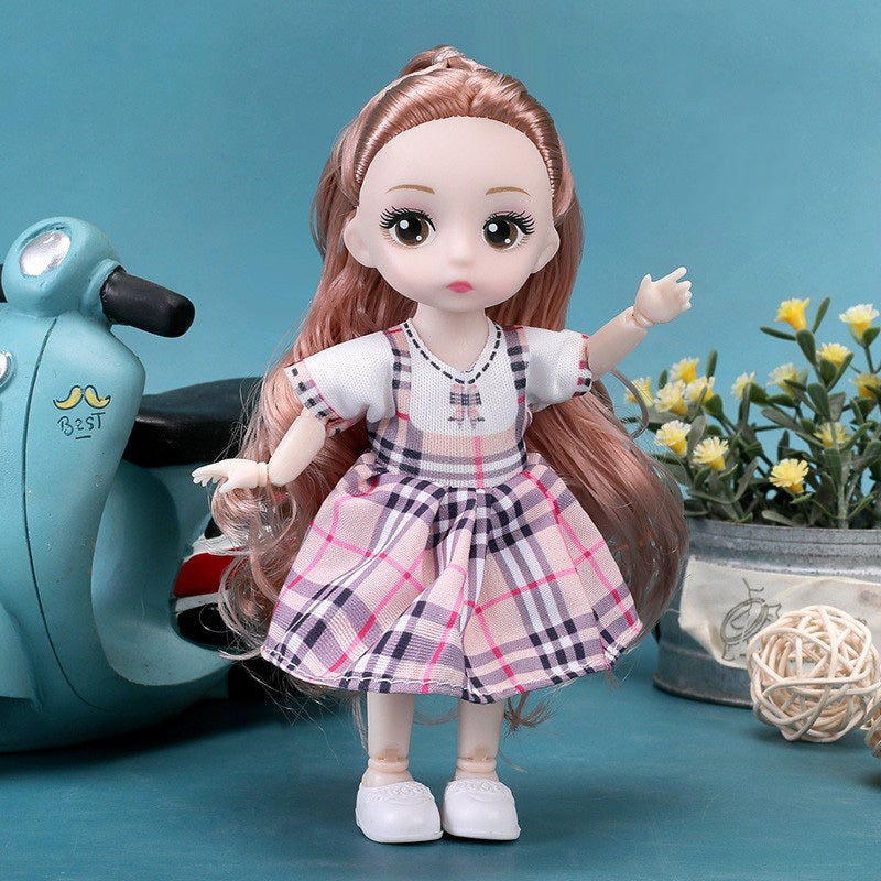 Princess Doll with Flexible Joints & Cute Outfit