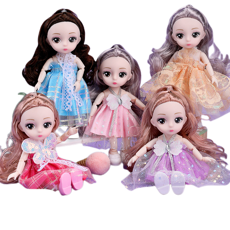 Princess Doll with Flexible Joints & Luxury Dress