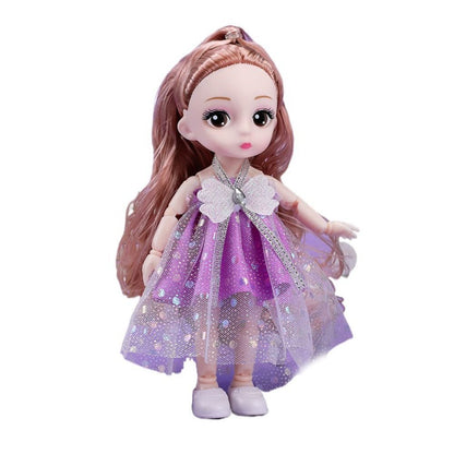 Princess Doll with Flexible Joints & Luxury Dress