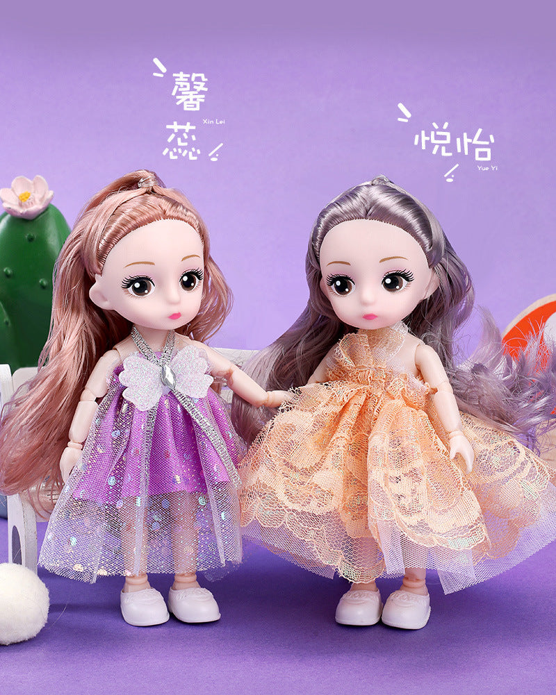 Princess Doll with Flexible Joints & Luxury Dress